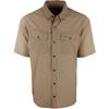 Drake Waterfowl S/S Traveler's Check Shirt Brown Small view 1
