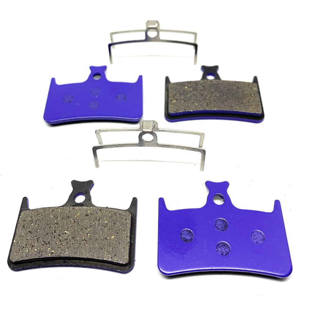 2 Pairs Bike Brake Pads Ceramic + Kevlar for Hope E4, RX4, DBP/59, Mono, Tech 3, Tech Evo, HBSP323S,HBSP323R.. The Bicycle Replacement Part for OEM Brakes