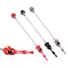 Bicycle Accessories QR Road Bike Quick Release Skewer Lever Road Bicycle Cycling Hub 100m-130mm Quick Release Bike Parts (Color : Black) view 2