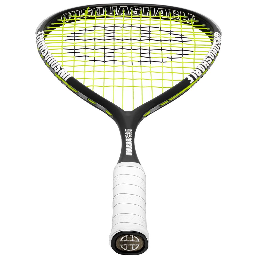 UNSQUASHABLE Y-TEC 125 Squash Racket  Super Light Weight Squash Rackets 125g for Outstanding Pro-Player Power