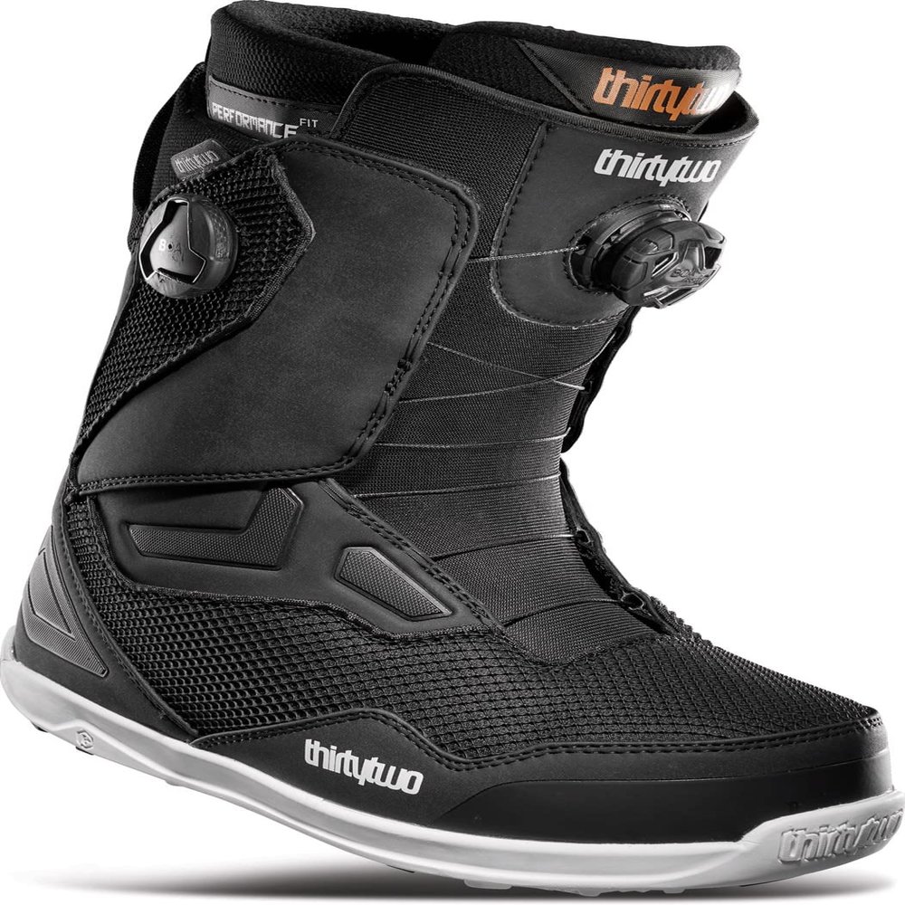 Thirty Two TM-2 Double BOA Mens Snowboard Boots Black/White Sz 7.5