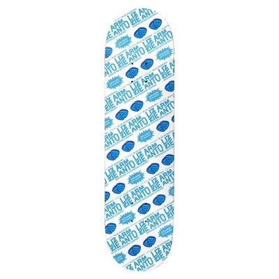 Birdhouse Skateboard Deck Lizzie Armanto Blue Razz 8.25" x 31.8" White