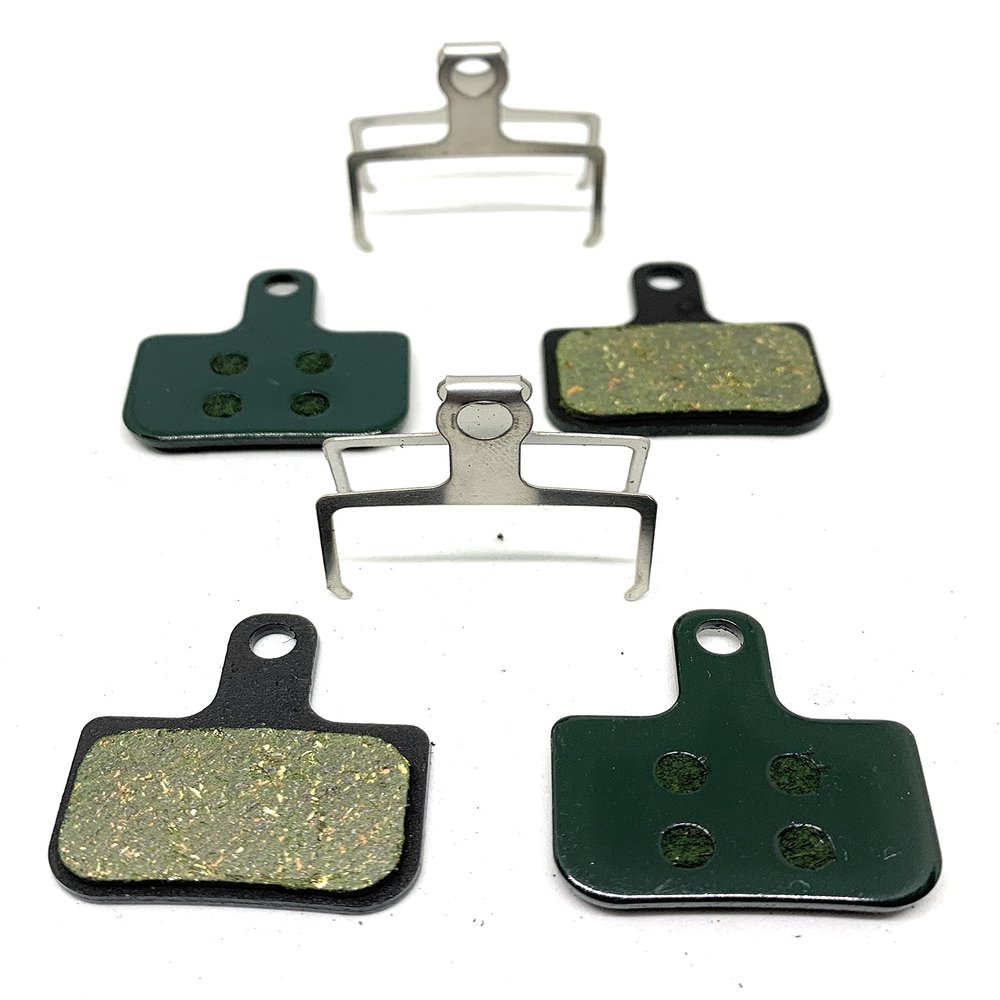 2 Pairs Bike Pads Ceramic E-Bike for SRAM Level, T, TL, DB, Elixir, AXS, B8052, 8M328. The Bicycle Replacement Part for OEM Brakes for high Braking Power and Quiet Stops.