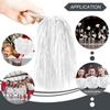 DILIBRA 24 Pcs Metallic Cheerleading Pom Poms, Cheerleaders Cheer Pom Poms with Baton Handle, Cheering Squad Hand Flower for Adults Kids Team Spirit Sports Game Dancing Party view 4