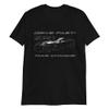 Black 'Vette C7 ZR1 Custom Short-Sleeve Unisex T-Shirt view 1
