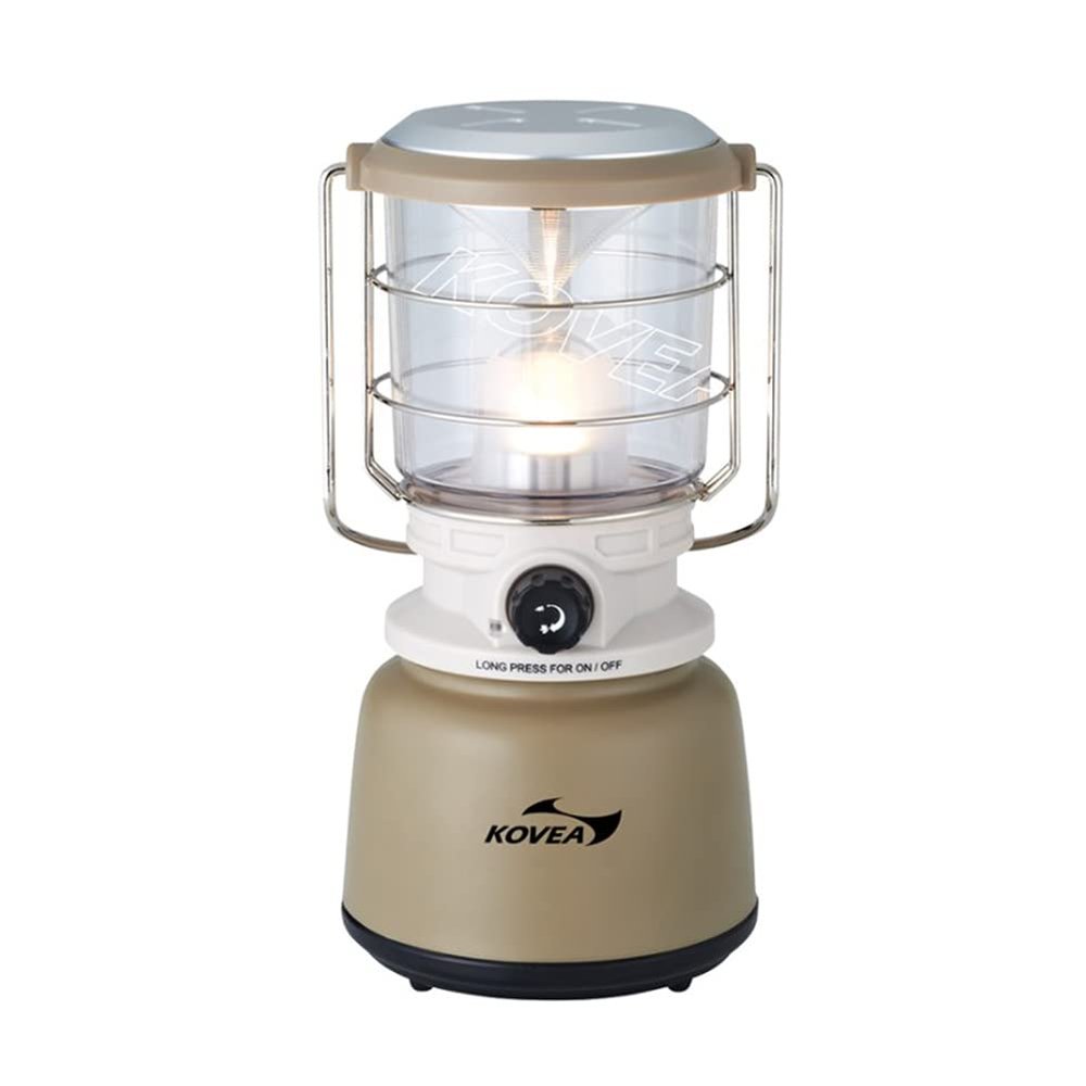 Kovea Retro Led Camping Lantern Max 1000 Lumen, 4 Mode,Brightness Control,uper Bright Camping Light, Portable Survival Lantern for Hurricane, Camping Gear