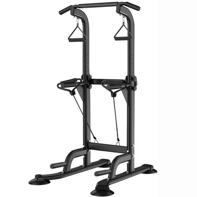 Power Tower Pull Up & Dip Station Multi-Function Home Strength Training Fitness Workout Station Height Adjustable