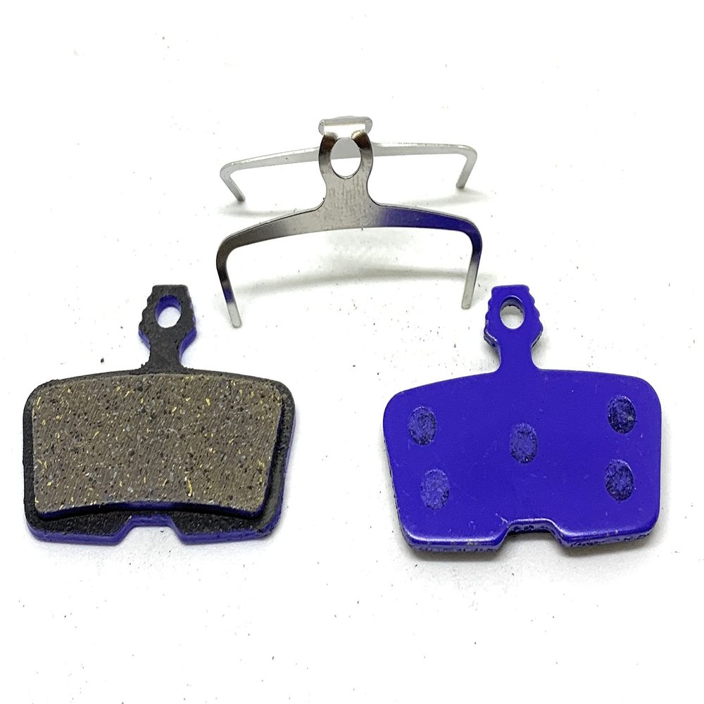 Bike Brake Pads Ceramic + Kevlar for Sram Code, Code R, Code RSC. The Bicycle Replacement Part for OEM Brakes for high Braking Power and Quiet Stops. Turbo Levo