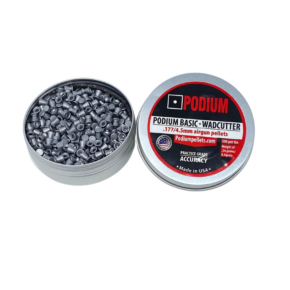 Podium Basic Wadcutter .177 Cal, 8.4 Grains, 500ct