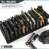 Savior Equipment Gun Pistol Revolver Firearm Handgun Rack Stand, Fit 12 of Most Long-Barreled Pistols, Cushioned Foam to Protect, Gun Safe Cabinet Storage Organizer Accessories view 3