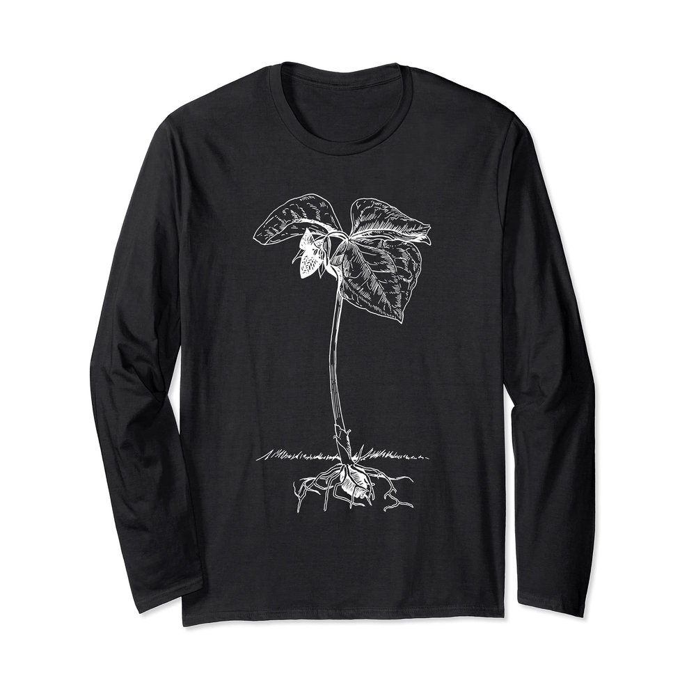Trillium Plant Botanist Long Sleeve T-Shirt
