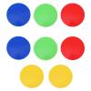 BESPORTBLE 8pcs Markers for Soccer Training Landmark Pads Bright Colors for Indoor and Outdoor Use for Agility Drills and Sports Practices view 1