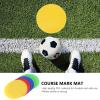 BESPORTBLE 8pcs Markers for Soccer Training Landmark Pads Bright Colors for Indoor and Outdoor Use for Agility Drills and Sports Practices view 2