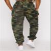 Waitfairy Sweatpants Women - Joggers for Women High Waist Baggy Sweat Pants for Womens Joggers with Pockets Dark Camouflage XS view 4