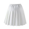 birbyrrly Girls School Uniform Skirts with Shorts  Solid Pleated Tennis Skort Basic Scooter Toddlers Little White 130-6-7Y view 4