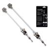 Bicycle Accessories QR Road Bike Quick Release Skewer Lever Road Bicycle Cycling Hub 100m-130mm Quick Release Bike Parts (Color : Titanium) view 1