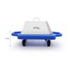 Kids Sitting Scooter Board with Universal Wheels Safety Plastic Scooter for Kids Ages 6-12 Manual Sport Scooters with Handles for Gym Class (Blue) view 4