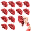 DILIBRA 24Pcs Metallic Cheerleading Pom Poms, Cheerleaders Cheer Pompoms Cheering Squad Hand Flower for Adults Team Spirit Sports Game Dancing Party Celebration view 1