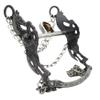 M-Royal Saddles 5" Horse Bit Freno Black Cobre Charro Fino view 3