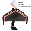 Trampoline 50" Foldable Mini Trampoline, Fitness Rebounder with Adjustable Foam Handle, Exercise Trampoline for Adults Kid Indoor WorkoutLoad 400lb view 2