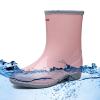 Hbeylia Tall Rain Boots For Women Waterproof Mid Calf Garden Shoes Anti-Slipping Rubber Rainboots Rain Footwear For Ladies Camp Booties For Camping Lawn Care Gardening Muck Mud Yard Work view 2