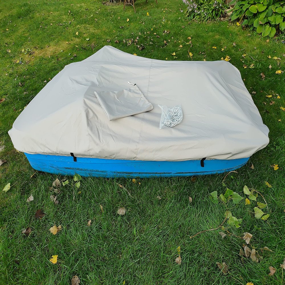 Cypress Rowe Outfitters Super Heavy Duty Pedal Boat Cover Cover for Indoor or Outdoor Storage16 Ounce Canvas