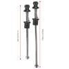 Bicycle Accessories Aluminum Alloy Bike Anti-Theft Quick Release Skewers Wheels Locking Security Tool Wheel Hub Skewer Bike Parts (Color : Red) view 2