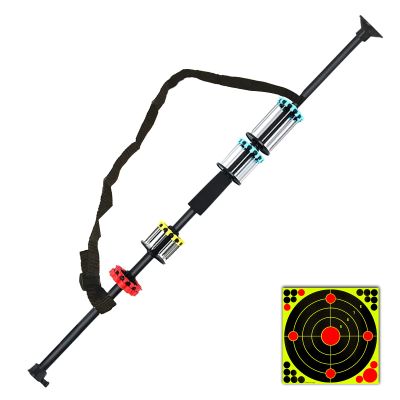 Geekhigh Blowguns 36" .40 Caliber Blowgun Kit with 36 Darts and 2PCS Extra Practice Paper, Sling, Anti-Inhale Mouthpiece