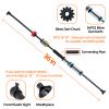 Geekhigh Blowguns 36" .40 Caliber Blowgun Kit with 36 Darts and 2PCS Extra Practice Paper, Sling, Anti-Inhale Mouthpiece view 3