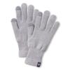 Smartwool Liner Glove For Men and Women Light Gray Heather Medium view 1