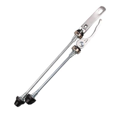 Bicycle Accessories Aluminium Alloy Bicycle Wheel Hub Axle Cycling Quick Release Wheel Hub Skewers Mountain Road Bike Front and Rear Skewer Bike Parts (Color : Light Grey)