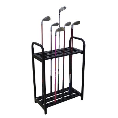 YIYIBYUS 27 Holes Durable Metal Golf Club Organizer Display Rack