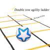 Agility Ladder Double-Row Flexible Agility Ladder, Speed Training Equipment, Football Sports Training Speed Ladde, for Rugby/Boxing/Tennis(Size:3m) view 4