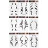 Womens Hair Stickers - Realistic Bangs Stickers for High Hairline & Trendy Hairstyles DIY Long Lasting Fake Hairline Sticker for Women Girls(ED-01) view 1