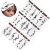 Womens Hair Stickers - Realistic Bangs Stickers for High Hairline & Trendy Hairstyles DIY Long Lasting Fake Hairline Sticker for Women Girls(ED-01) view 3
