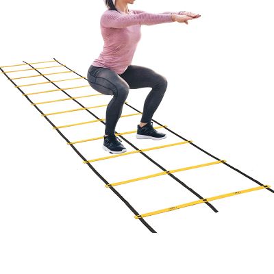 Agility Ladder Double-Row Flexible Agility Ladder, Speed Training Equipment, Football Sports Training Speed Ladde, for Rugby/Boxing/Tennis(Size:10m)