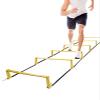 Agility Ladder Fixed Agility Ladder, Sports Fitness Speed Training Ladder,Training Equipment,for Athletic Footwork Sports Drills,with Bag(Size:2.3m) view 1
