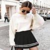 Avidlove Black Pleated Skirt Mini Skirt School Girl Skirts High Waisted Skater Skirt (Black XX-Large) view 2