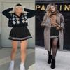Avidlove Black Pleated Skirt Mini Skirt School Girl Skirts High Waisted Skater Skirt (Black XX-Large) view 4