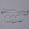 10 Pcs Steel Wire Rope Key Chain Stainless Steel Wire Key Chain Carabiner Cable Key Ring DIY Handicraft Accessories view 4