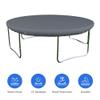 Covers & All Round Trampoline Cover, 12 Oz Waterproof UV & Weather Resistant, All Season Protector Outdoor Games Fitness Sports Cover for Garden Lawn, with Elastic (144" Diameter x 4" H, Grey) view 3