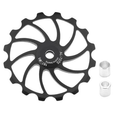 Keenso 16T Bicycle Rear Derailleurs Pulley, Aluminum Alloy Mountain Bike Rear Derailleur Pulley for Mountain Bike Road Bike
