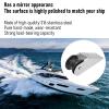 Acouto Boat Bow Anchor Roller 316 Stainless Steel Heavy Duty Bow Anchor Roller for Yacht Fishing Boat view 3