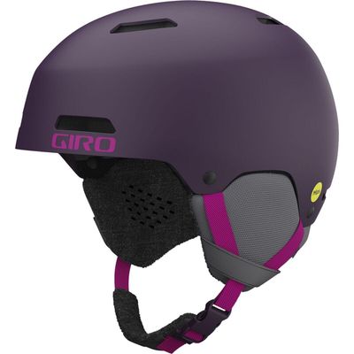 Giro Ledge FS MIPS Snow Helmet - Matte Urchin/Pink Street - Size M (55.5-59cm)
