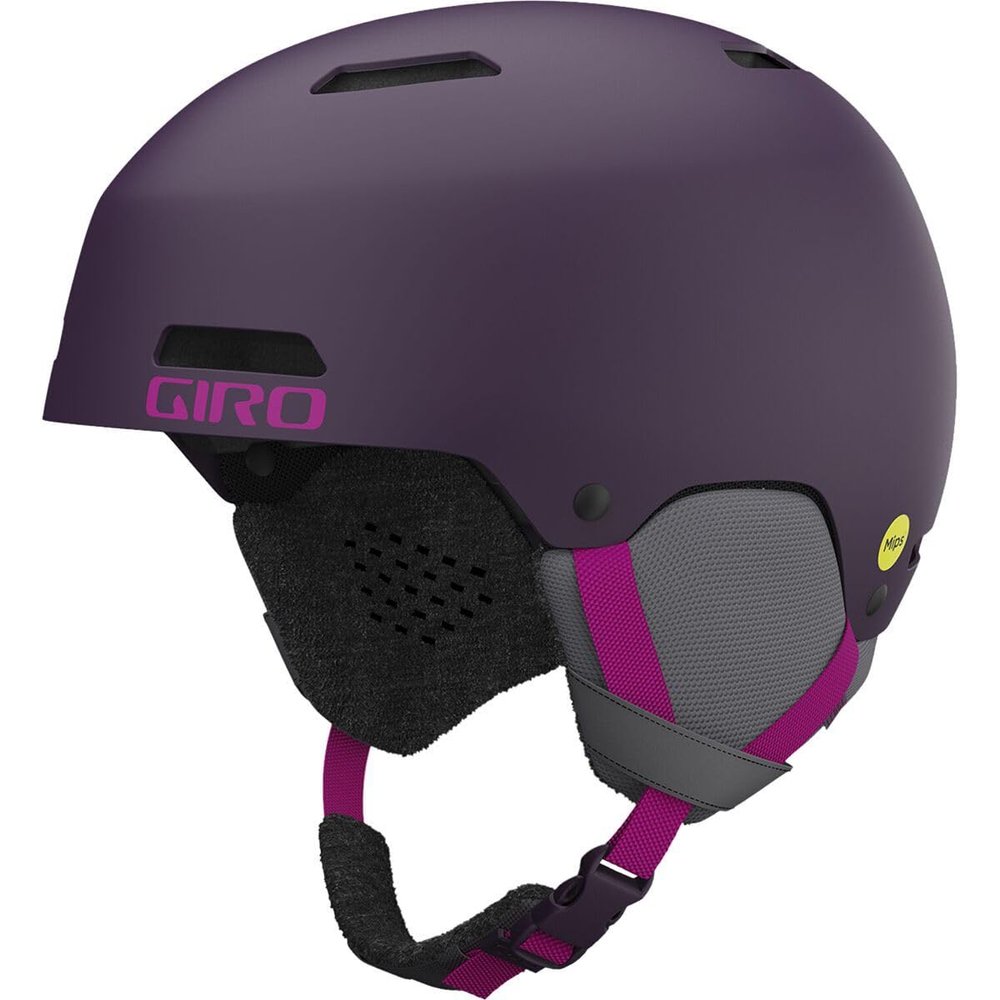 Giro Ledge FS MIPS Snow Helmet - Matte Urchin/Pink Street - Size M (55.5-59cm)