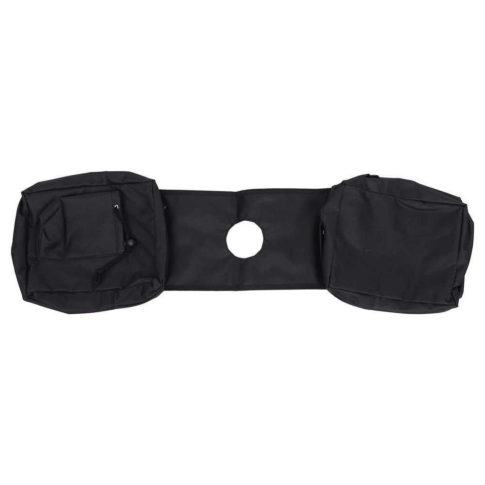 FAVOMOTO Large Capacity Bike Storage Bag Oxford Rear Frame Bag for Mountain Biking Durable Double Side Pannier for Cycling Essential Gear Organizer for Travel and Camping