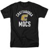University of Tennessee at Chattanooga Official UTC Mocs Logo Unisex Adult T-Shirt, Black, 4X-Large view 1
