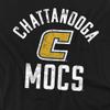 University of Tennessee at Chattanooga Official UTC Mocs Logo Unisex Adult T-Shirt, Black, 4X-Large view 2