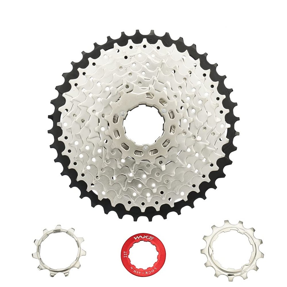 Road Bike Flywheel Cassette 8-12 Speed Flywheel Mountain Bike Gear (9speed 11-40T)