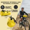 Lumiere & Co. Bike Handlebar Bag, Bike Bag, Front Bike Bag, Bicycle Handlebar Bag, Mountain bike accessories, bike bags for bicycles, bike bag (Yellow, Medium) view 2